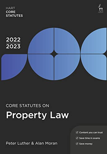 Core Statutes on Property Law 2022-23 (Hart Core Statutes)