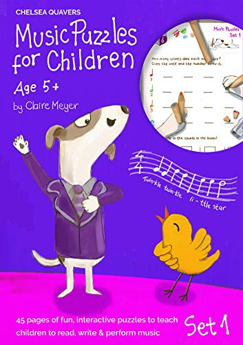 Set 1 of 6 (Chelsea Quavers Music Puzzles for Children, Band 1)