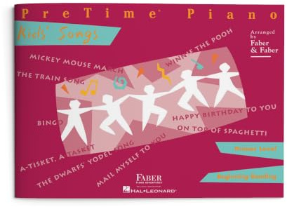 Pretime Piano Kids' Songs: Primer Level: Primer Level, Beginning Reading
