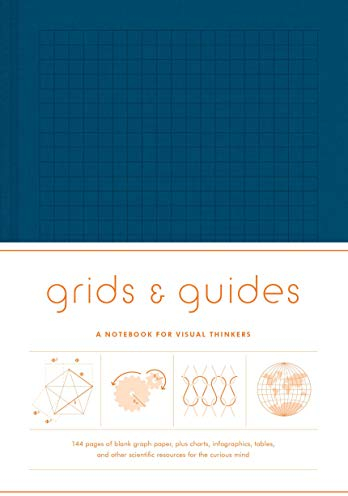 Grids & Guides (Navy): A Notebook for Visual Thinkers