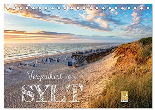 Verzaubert von Sylt (Tischkalender 2025 DIN A5 quer), CALVENDO Monatskalender