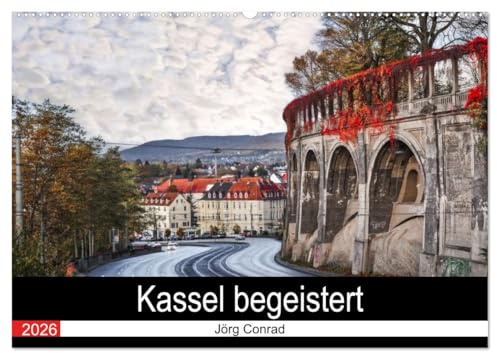 Kassel begeistert (Wandkalender 2026 DIN A2 quer), CALVENDO Monatskalender: Kassel und seine schönen Ecken (CALVENDO Orte)