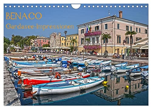 BENACO - Gardasee-Impressionen (Wandkalender 2026 DIN A4 quer), CALVENDO Monatskalender: Impressionen vom größten See Italiens (CALVENDO Orte)