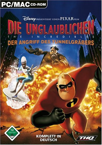Die Unglaublichen, The Incredibles, Der Angriff des Tunnelgräbers, 1 CD-ROM: Für Windows 98 oder höher, DirectX 9 oder höher, Mac OSC 10.2.8 oder höher