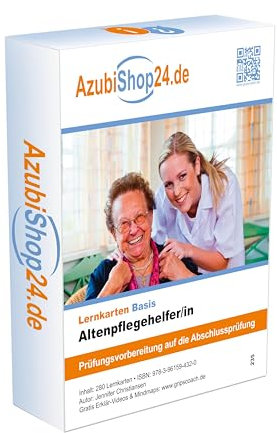 Lernkarten Altenpflegehelfer, Altenpflege Helfer: Lernkarten Altenpflegehelfer /in