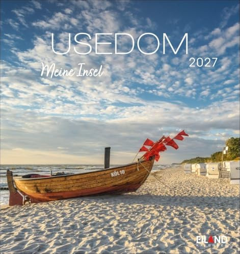 Usedom Postkartenkalender 2027 - Meine Insel: Traumhafter Fotokalender im Postkartenformat. Idyllische Inselfotos in einem kleinen Kalender zum Aufstellen und Aufhängen.