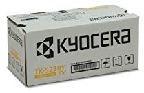 Kyocera TK-5230Y Original Toner Gelb 1T02R9ANL0. Toner Drucker ECOSYS M5521cdn, ECOSYS M5521cdw, ECOSYS P5021cdn, ECOSYS P5021cdw.