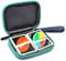 YSAGi UNO Case, Waterproof and Scratch Resistant Card Holder, Playing Card Box Holds up to 150 pcs, UNO Compatible Carrying Case for Outdoor Games or Camping, Blue