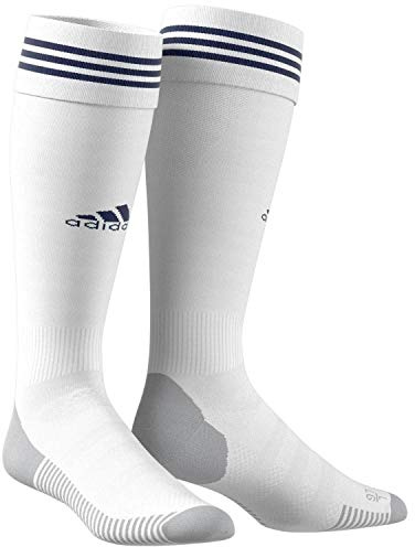 adidas Men's Adi 18 Socks, White/dark blue, 44 UK