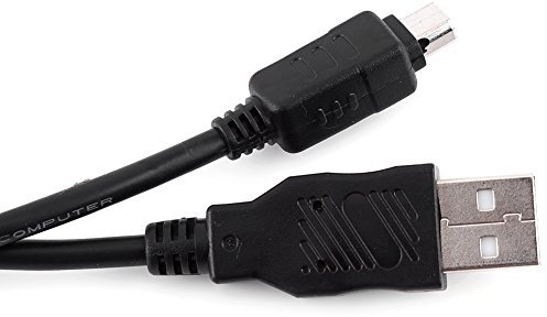 EBTOOLS pour USB Cable for Camera Câble de Caméra USB de 12,5 m avec Câble pour Appareil Photo Numérique Câble USB de l'appareil Photo Câble de données USB Câble de données de l'appar