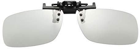 N/A RealD Polarized 3D-Brillen für Movies/Cinema/Passiv, 0,4 mm Thick 2 Stück
