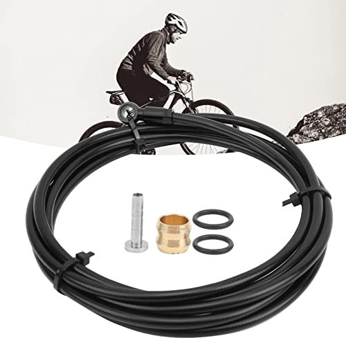 Candeon Kit de Tuyau de Frein de Vélo, 2m Cable Frein a Disque Hydraulique VTT Kit de Flexibles de Frein Cable Frein Vélo Frein Huile Tube Velo Tuyau de Frein Hydraulique de Vélo pour SLX/XT/VTT
