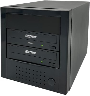 PlexCopier AutoDupe Einfach zu bedienen, freistehend, 24 x 1 auf 1 CD, DVD-Brenner, Laufwerk, Duplikatorturm