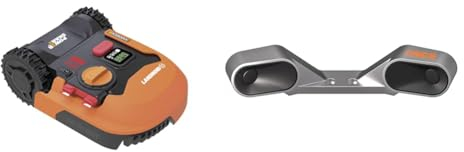 WORX - Tondeuse Robot connectée LANDROID - WR141E - jusqu'à 500m² & Module Anti-Collision - Prévention des Obstacles - Compatible avec Tous Les Nouveaux modèles