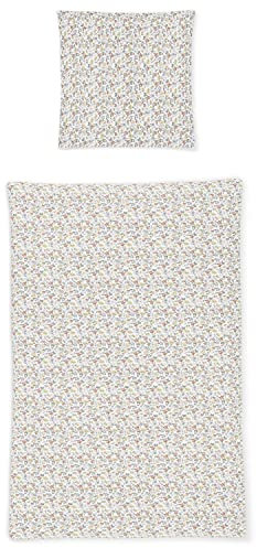 Irisette Soft-Seersucker Bettwäsche Set Shadow 8401 Multi 135 x 200 cm + 1 Kissenbezug 80x80 cm