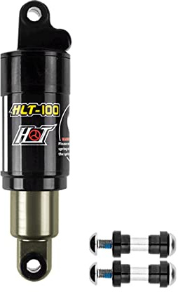 Fahrrad Stoßdämpfer Hinten, 750/850/1000 LBS Fahrrad Hinterrad Stoßdämpfer mit Schraubenfeder, Federungsdämpfer für Mountainbike/MTB/E-Bike