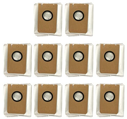 Lodokdre Pack of 10 Bags Kit for Q11 Robot Household Replacement Accessories Parts Vacuum Cleaner Cleaning Sweeper Bag Cleaning Bag