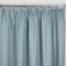 Sundour Eclipse Blackout Pencil Pleat Curtains Duck Egg Blue 46x54 Fully Lined Curtain Pair