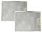 vhbw 2x Filter Metallfettfilter kompatibel mit turboair C991IS-HI/A 60x90 IX T5102665000 Dunstabzugshaube - 32,7 x 24,1 x 1,06 cm, Metall