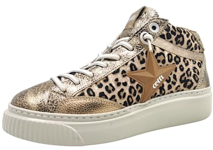 Cetti Bottines à lacets pour femme Doré Loisirs, Rose vieilli, 41 EU