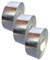 4INSTALATOR Alu Klebeband Pack 3 Rollen Aluminiumband 50mm x 45m Aluminium netzverstärkt hitzebeständig für Rohrisolierung Lüftungs- und Klimaanlagen Metallisches Dichtband