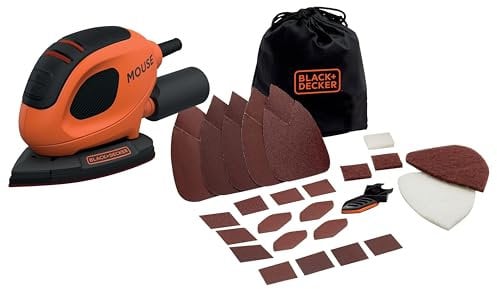 55W Mouse Sander + 10Acc. + Softbag