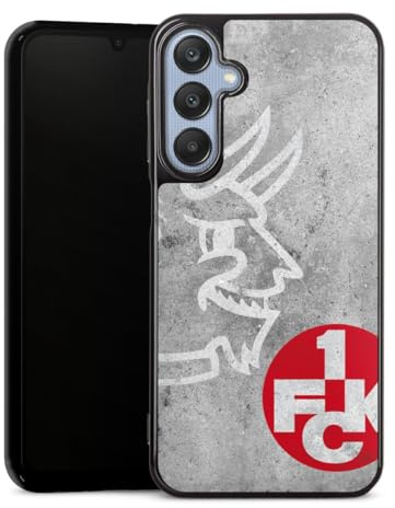 DeinDesign Silikon Hülle kompatibel mit Samsung Galaxy A25 5G Case schwarz Handyhülle 1. FC Kaiserslautern 1. FCK Teufel