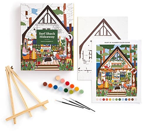Surf Shack Hideaway Paint By Number Kit