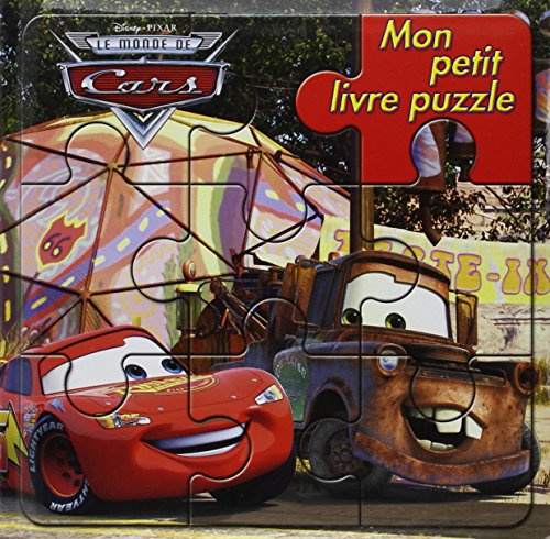 CARS - Mon Petit Livre Puzzle - 5 Puzzles 9 Pièces - Disney Pixar