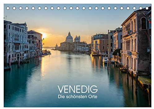 Venedig - Die schönsten Orte (Tischkalender 2026 DIN A5 quer), CALVENDO Monatskalender: Ein Auswahl meiner schönsten Fotos von Venedig. Die Stadt die immer eine Reise wert ist. (CALVENDO Orte)