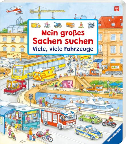 Mein großes Sachen suchen: Viele, viele Fahrzeuge