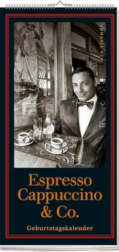 Geburtstagskalender Espresso, Cappuccino & Co.: Immerwährender Kalender