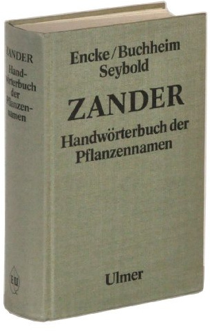 Zander-Handwörterbuch der Pflanzennamen