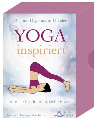 Yoga inspiriert - Impulse für deine tägliche Praxis: - Set mit Anleitung und 49 Karten