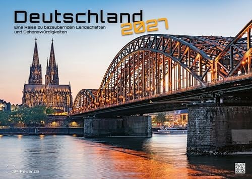 Deutschland - eine Reise zu bezaubernden Landschaften und Sehenswürdigkeiten - 2027 - Kalender DIN A3: Der Wandkalender mit den schönsten ... Jahr 2027 im Format DIN A3 (ca. 42 x 30 cm)!