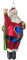handbemalt Glas Christbaumschmuck - Super Weihnachtsmann (13cm)