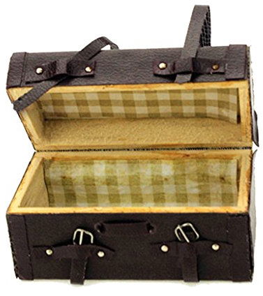Sharplace 1/12 Puppenhaus Schlafzimmer Möbel - Reisen Koffer Gepäck, x 3,5 cm, Koffer 3