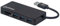 Manhattan-Products 164931 USB Hub mit Micro / SD Kartenleser - Multiport mit SuperSpeed 3 x USB 3.1 Ports, 2 x Slots für SD-Karten, Plug&Play, Notebook
