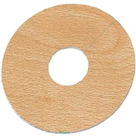 Radiator Pipe Rose Covers x2 Pack of Laminate Surrounds in 28 Colour Matches to Named Brands (FC17 Natural Beech)