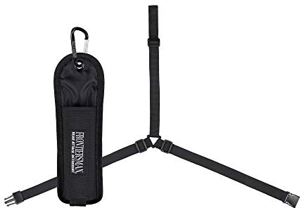 Sabre Frontiersman Bärensprüh-Holster für 7,9 und 260 ml Kanister, Nylon-Büste, Gürtel, Taille und 3-in-1-Optionen erhältlich, verstellbare Riemen, stark elastisch verhindert Kanisterverlust, Haken-