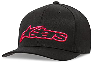 Alpinestars, Blaze Flexfit, Baseball Kappe, Schwarz Rot, Lxl, Mann