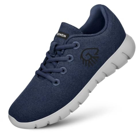 Giesswein Merino Runners Women - Federleichter Merino Sneaker Damen | Atmungsaktiv, temperaturregulierend & geruchsneutral – waschbarer Merino Freizeitschuh mit Wechselfußbett, barfuß ein Genuss
