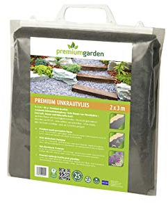 Fachhandel Plus Premium Garden Unkrautvlies 2 x 3 m wasserdurchlässig reißfest Gartenvlies