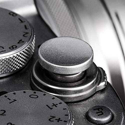 Soft Shutter Release Button (2 Pack/Silber) High-End Concave Camera Shutter Button