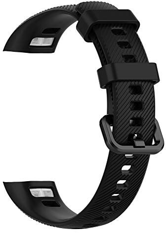 Bozaap Cinturino di Ricambio per Smartwatch, Silicone Morbido, Compatibile con Band 3 PRO e Band 4 PRO, 1.85 cm
