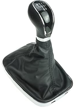 Generisch Schaltknauf Schaltsack Schaltmanschette Rahmen kompatibel/Ersatzteil für Opel Insignia A Astra J 5 Gang