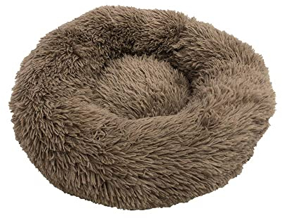 Nobby 62808 Kuschelbett Donut Classic ESLA braun; D x H: Ø 50 x 20 cm