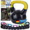 Body & Mind® Kettlebell Kugelhantel 2-20 kg - Workout Gewicht-Hantel für Kraft-Training - Profi Fitness Schwunghantel aus Kunststoff (g - 12 kg)