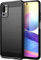 Coque pour Xiaomi Redmi Note 10 5G/Poco M3 Pro 5G Étui de protection Antichoc Silicone Noir Résistant à l'absorption des Chocs Design Fibre de Carbone Housse Élégant Fine [Recharge Sans Fil]