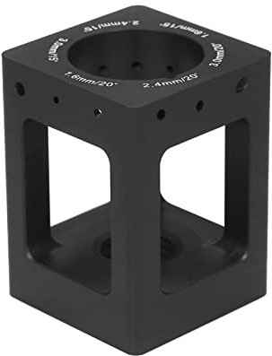 XiaoXIN Affûteuse d'électrodes de tungstène Aiguilles de tungstène Broyeur de tiges de tungstène Soudage en aluminium TIG Électrodes de tungstène Outil d'affûtage avec 10 meules diamantées Pochette de